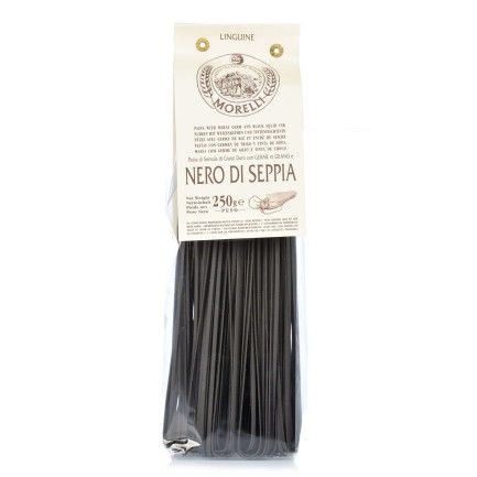 Pastificio Morelli Pasta with Black Squid Ink - Linguine