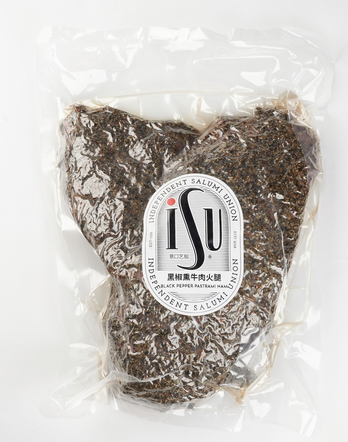 isu Black Pepper Pastrami Ham 6kg
