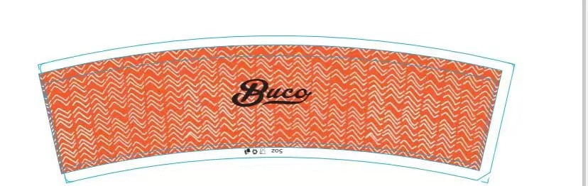 Ice Cream bowl (Buco) red