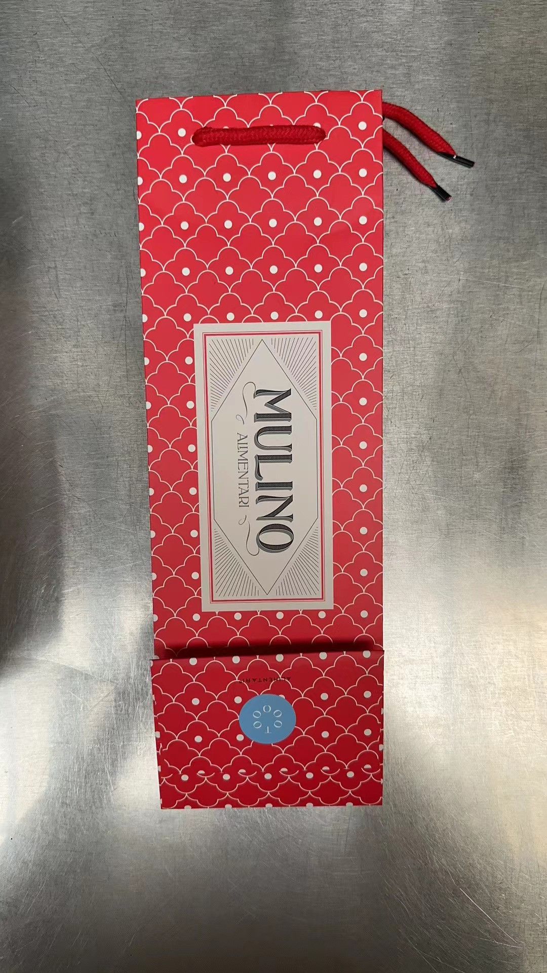 mulino wine bag (red rope)