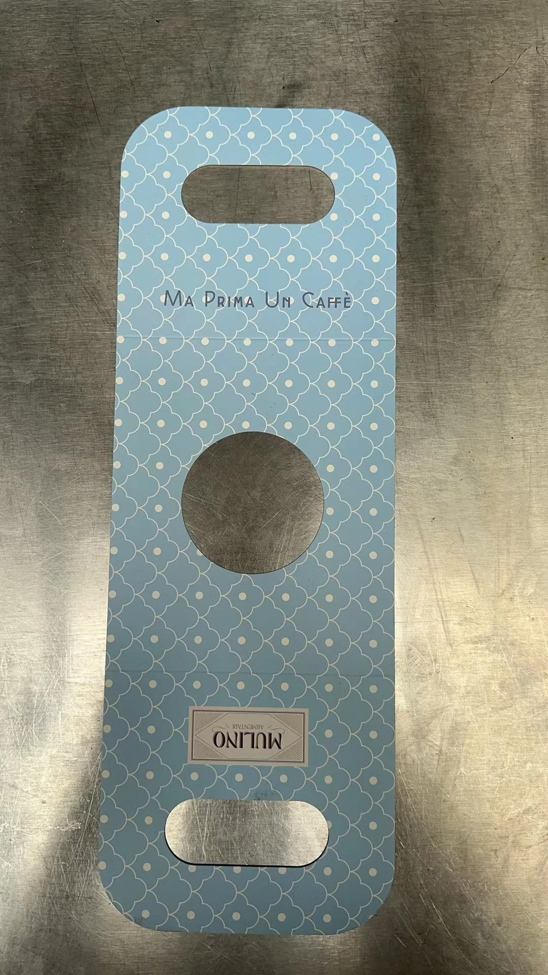 mulino coffee sleeve（blue single）