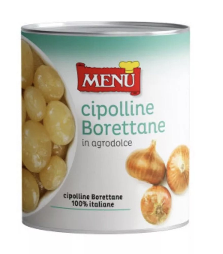 MENU SWEET AND SOUR BORETTANA BABY ONIONS 2550g