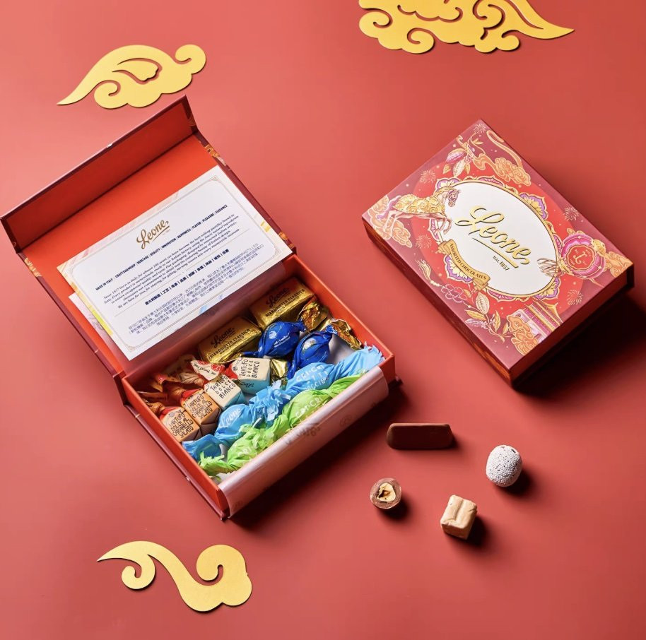 蕾欧娜马年限定牛奶巧克力混合装礼盒(巧克力制品)