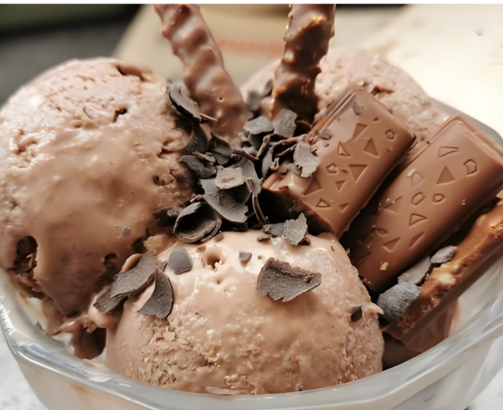 Cocoa Gelato with Raw "Leone" Chocolate Chips 1.4kg