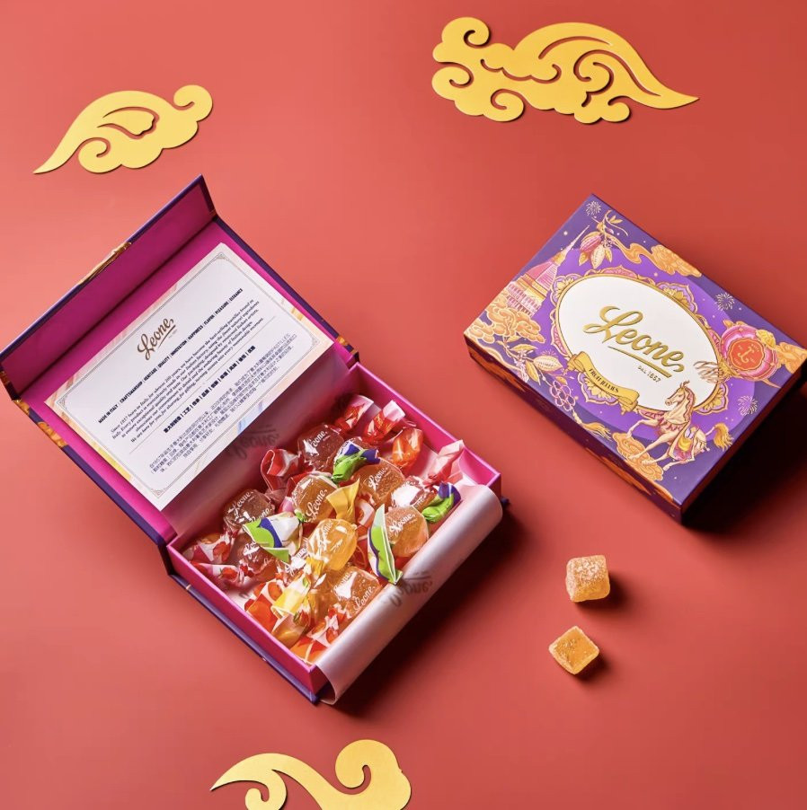 蕾欧娜马年限定混合口味水果软糖礼盒