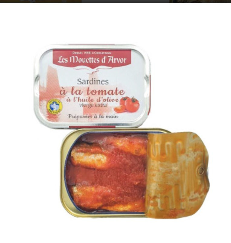 Sardines with Espelette Hot Chilli Pepper and Evoo