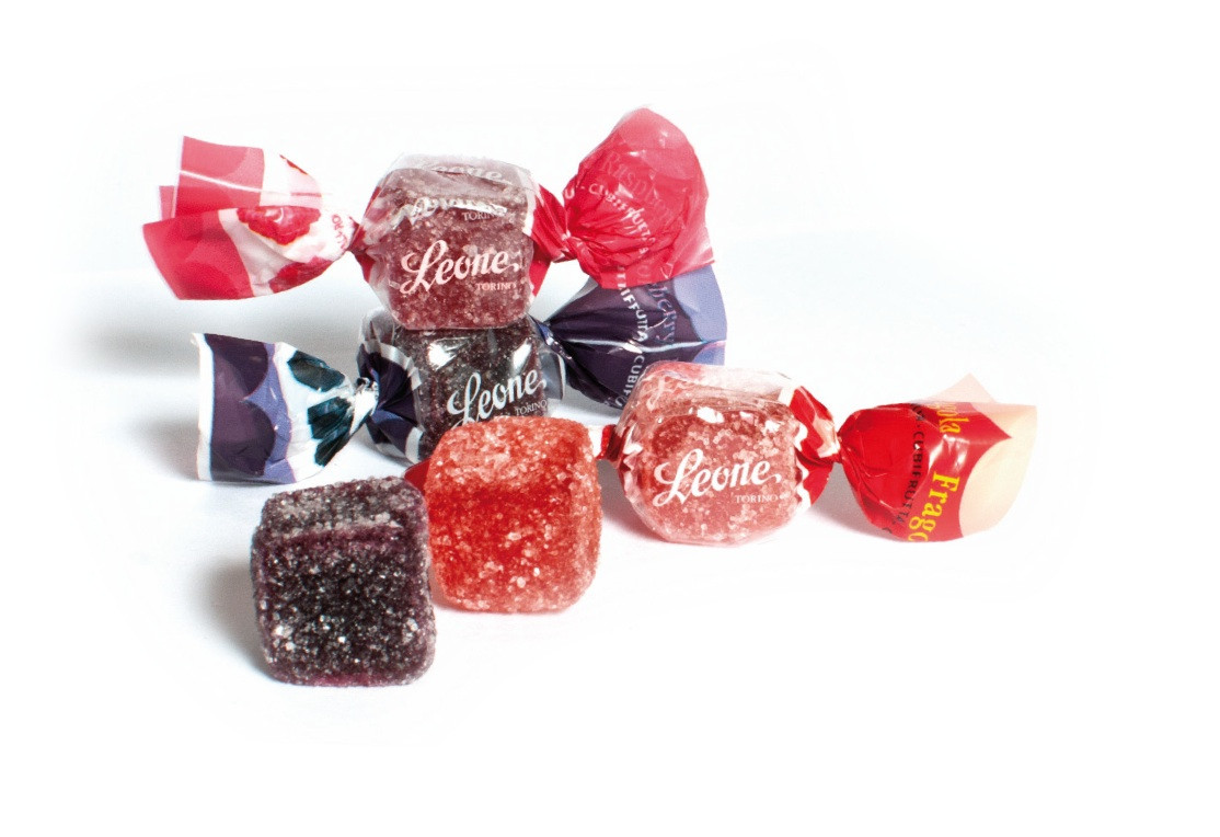 Pastiglie Leone Cubifrutta Frutti di Bosco