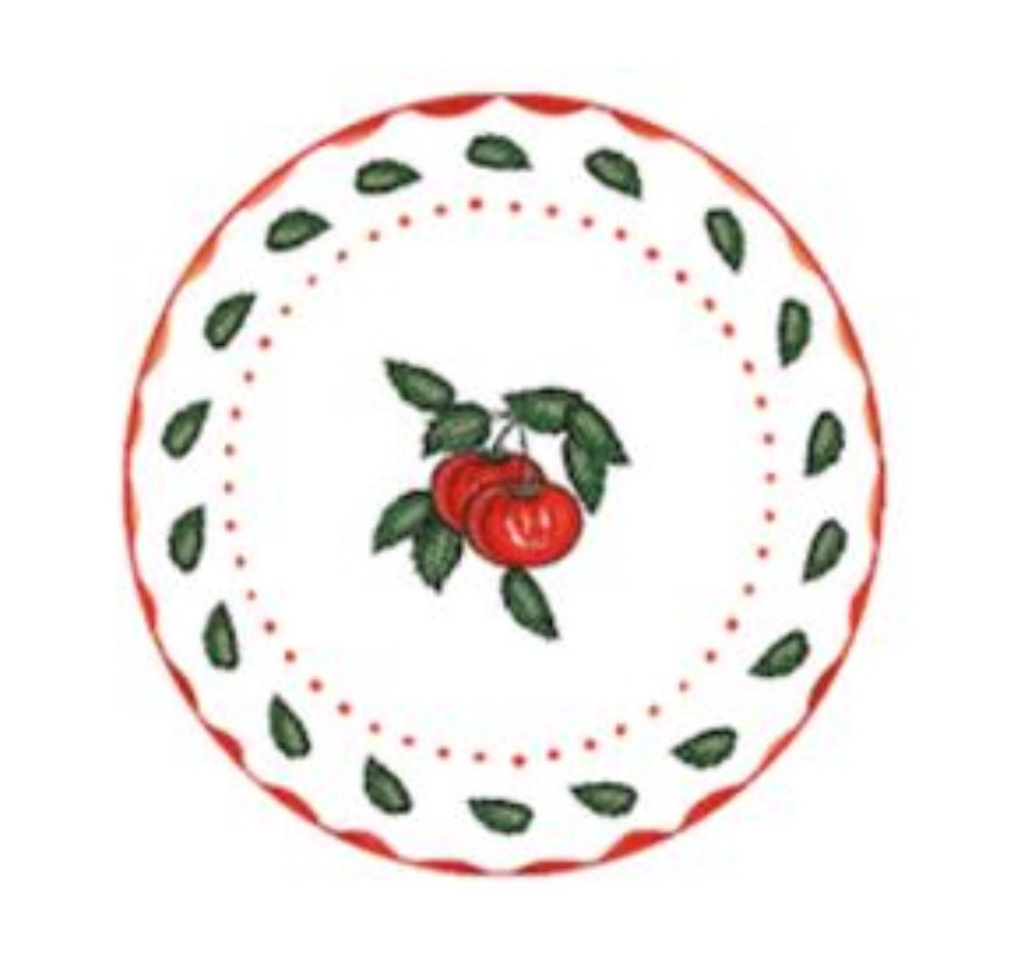 Plate 20cm (tomato)