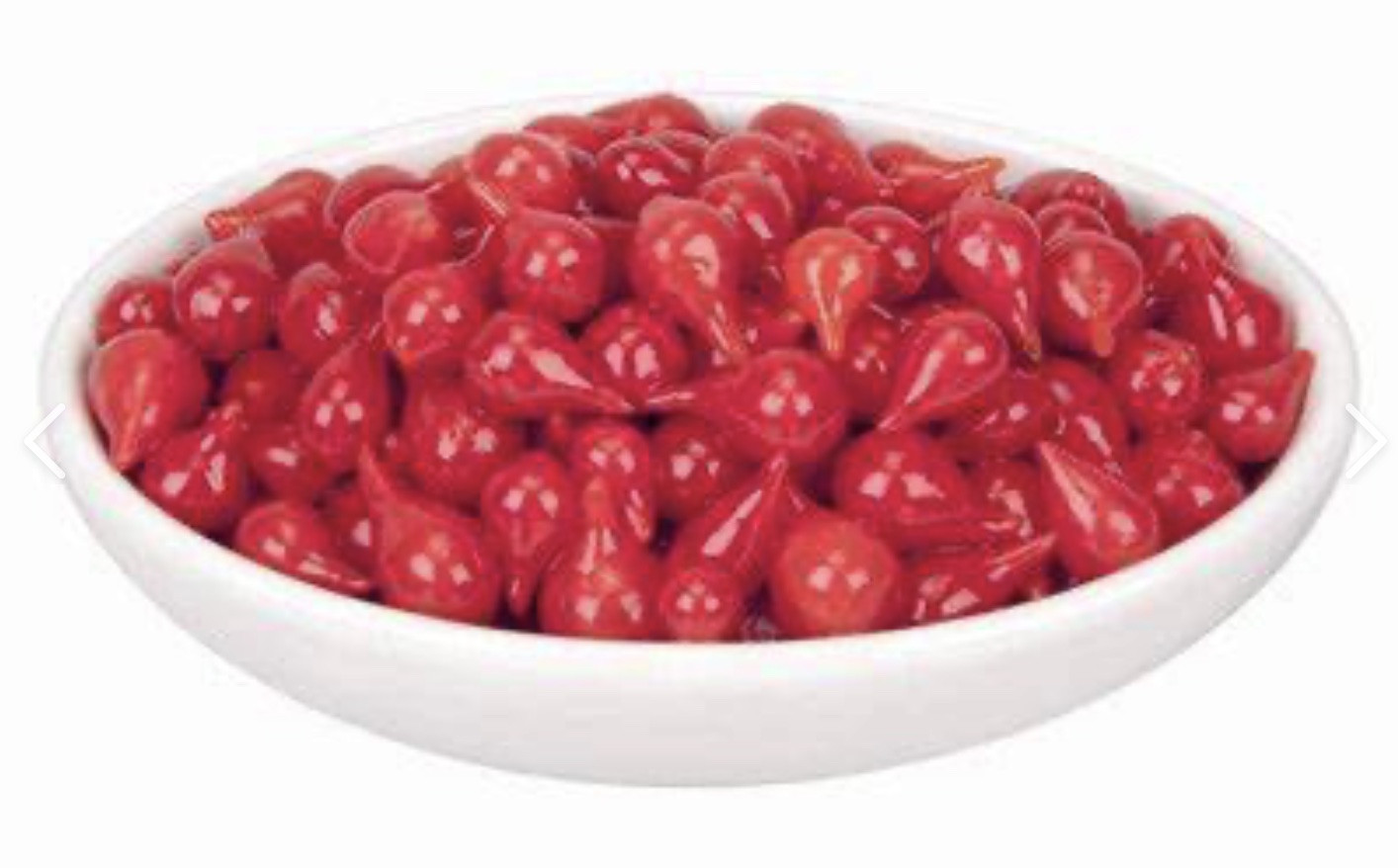 SWEET AND SOUR RED PEPPER DROPS