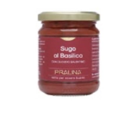 PRALINA. S.p.A. BASIL SAUCE 180g