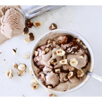 High n' Low Hazelnut Chocolate flavored Gelato 3kg