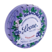 BLUEBERRIES CANDIES WITH STEVIA CLICK CLACK TIN