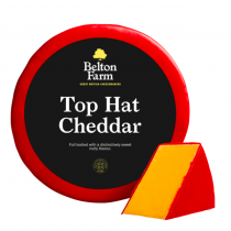 CC Mild Coloured Cheddar Ring Red Wax 2kg