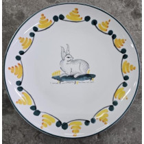Plate 27cm (rabbit)