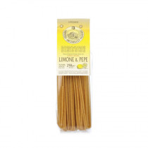 Pastificio Morelli Pasta with wheat germ, Lemon and Pepper - Linguine