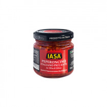 Peperoncino Piccante (Hot Red Peppers) in Olive Oil - Jar