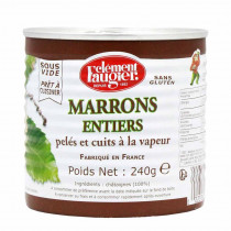 Clément Faugiert Whole Pelleed and Cooked Chestnuts "Vacuum Packed" (Tin)
