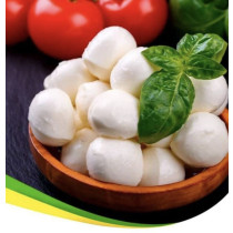 Frozen Cow's Milk Cherry Size Mozzarella 500g