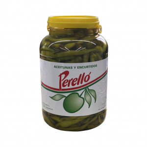 Hot Pickled Guindilla Chillies