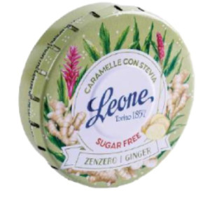 GINGER CANDIES WITH STEVIA CLICK CLACK TIN