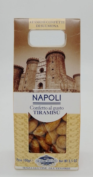 ALMOND W TIRAMISU CHOC AND SUGAR NAPLES