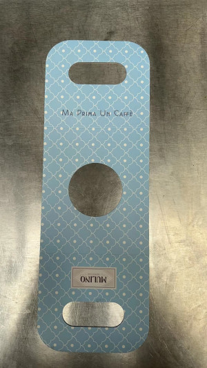 mulino coffee sleeve（blue single）