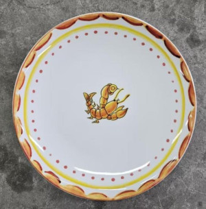 Plate 27cm (lobster)