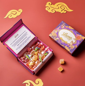 蕾欧娜马年限定混合口味水果软糖礼盒