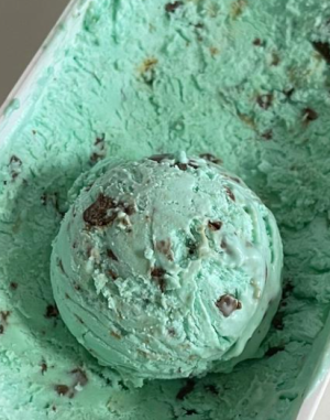 Mint Gelato with Raw "Leone" Chocolate Chips 1.4kg