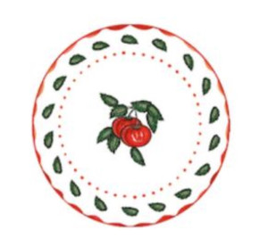 Plate 20cm (tomato)
