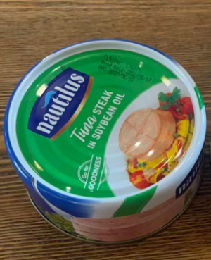 Tuna Steak in soybean oil