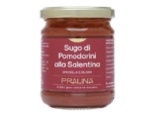 PRALINA. S.p.A. CHERRY TOMATO SAUCE ALLA SALENTINA 180g